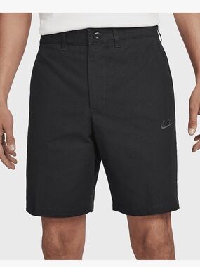 🆕 Nike Black Chino Shorts Size 32 Men NWT Premium Casual